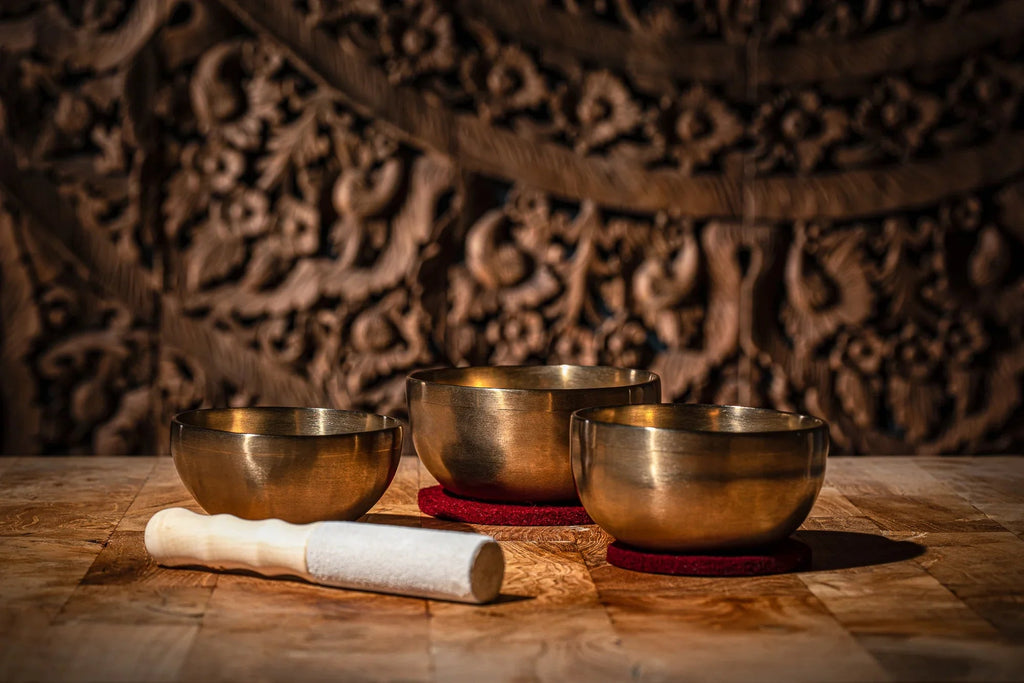 3-Piece Universal Series Singing Bowl Set, 400/500/600g Utah Energy Healing Center