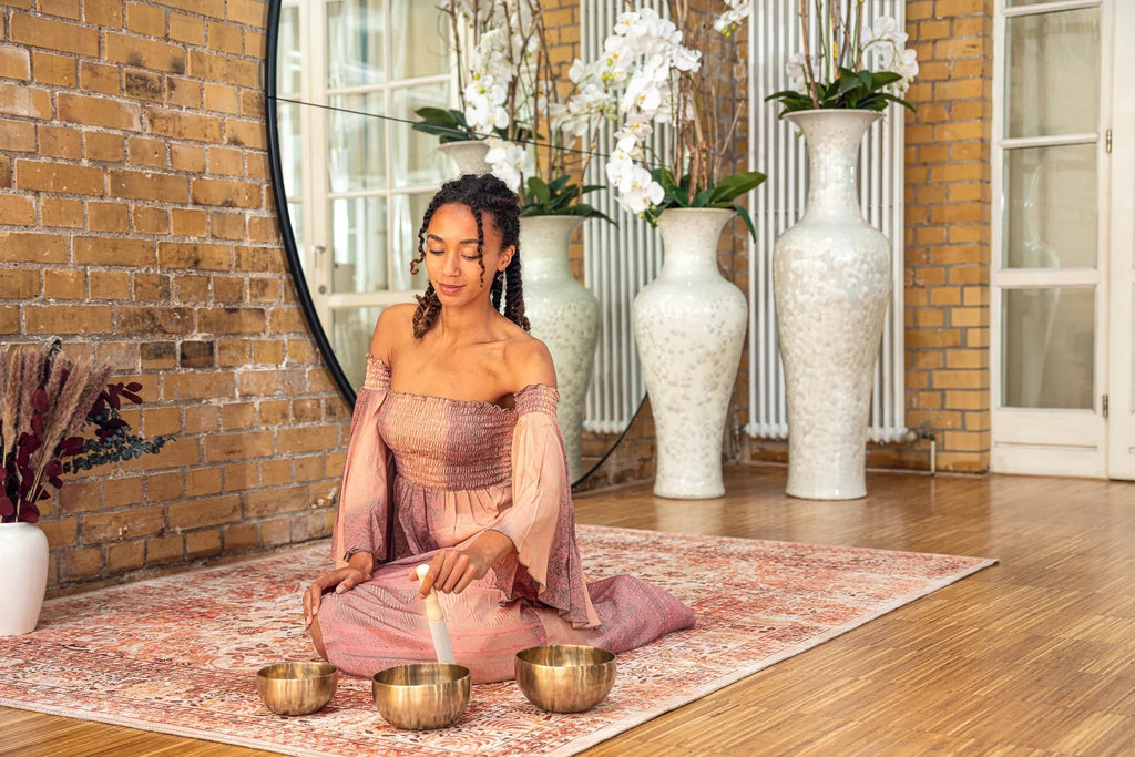 3-Piece Universal Series Singing Bowl Set, 500/700/750g Utah Energy Healing Center