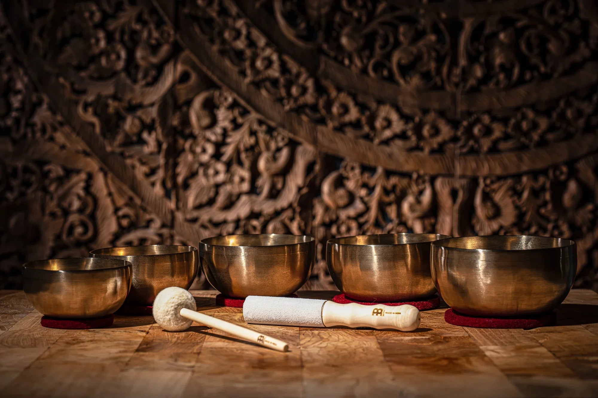 5-Piece Universal Series Singing Bowl Set, 400/500/600/700/750g Utah Energy Healing Center