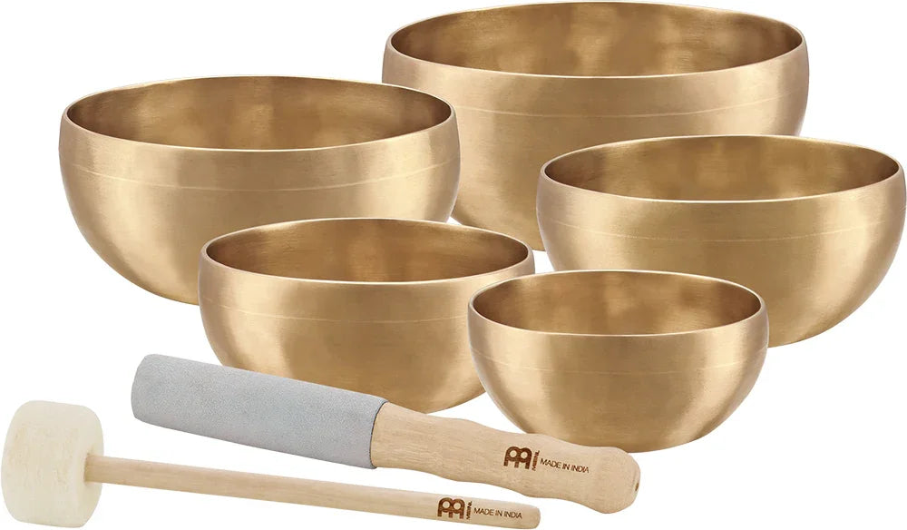 5-Piece Universal Series Singing Bowl Set, 400/500/600/700/750g Utah Energy Healing Center