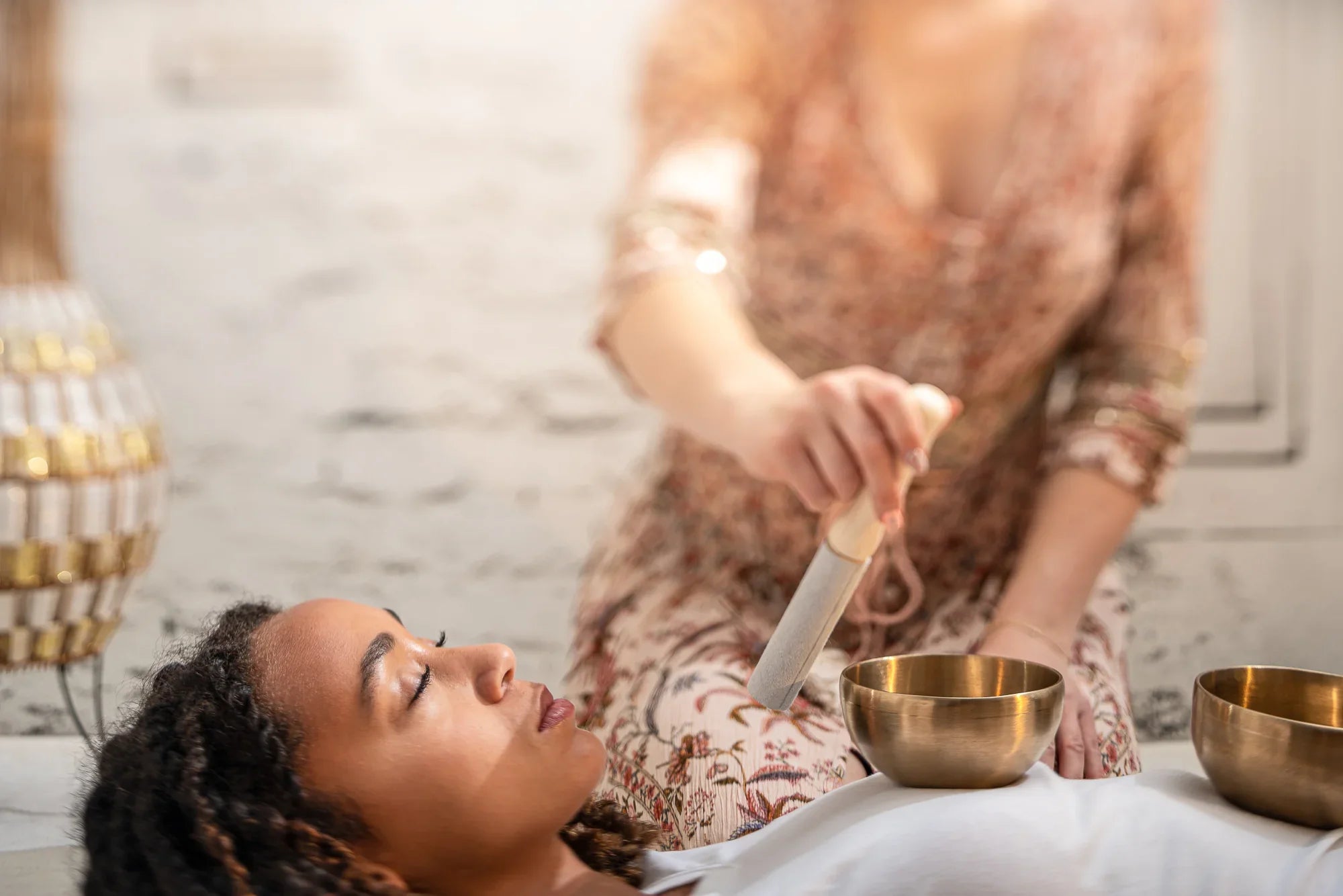 2-Piece Universal Series Singing Bowl Set, 400/500g Utah Energy Healing Center