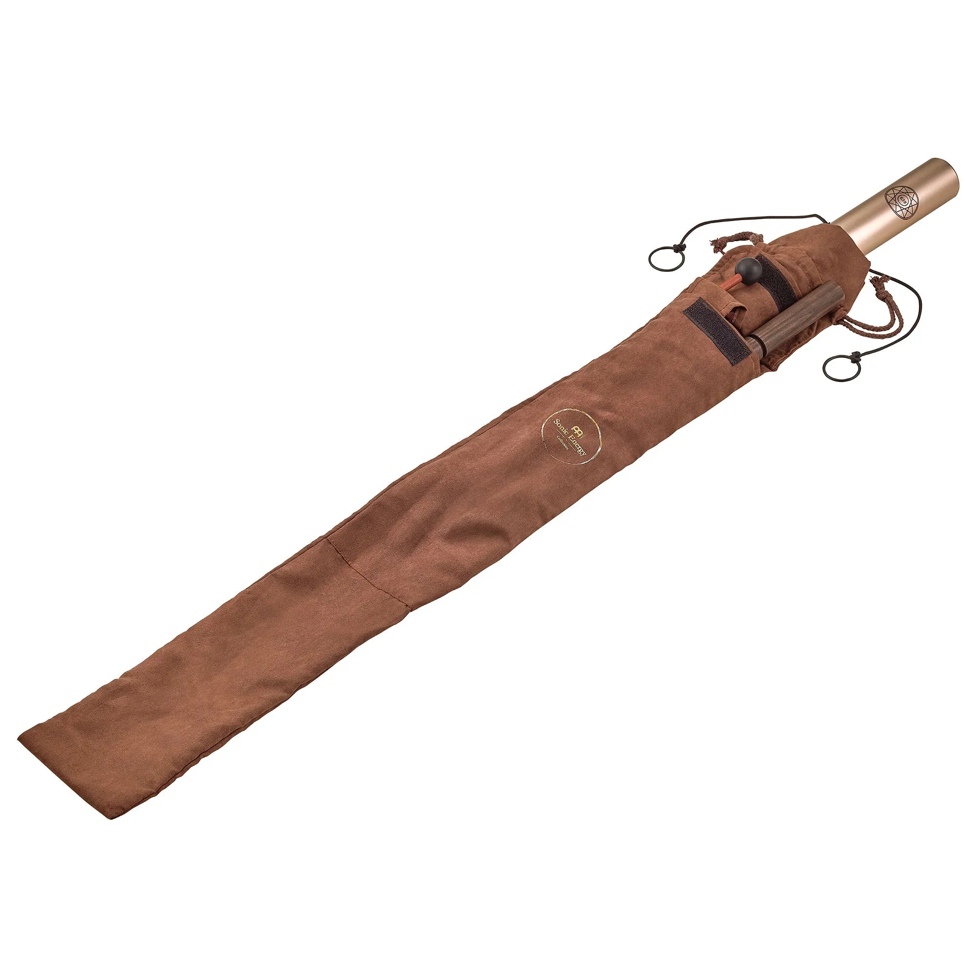 9-Piece Sound Bath Tube Chimes Solfeggio Set, Champagne Gold Utah Energy Healing Center