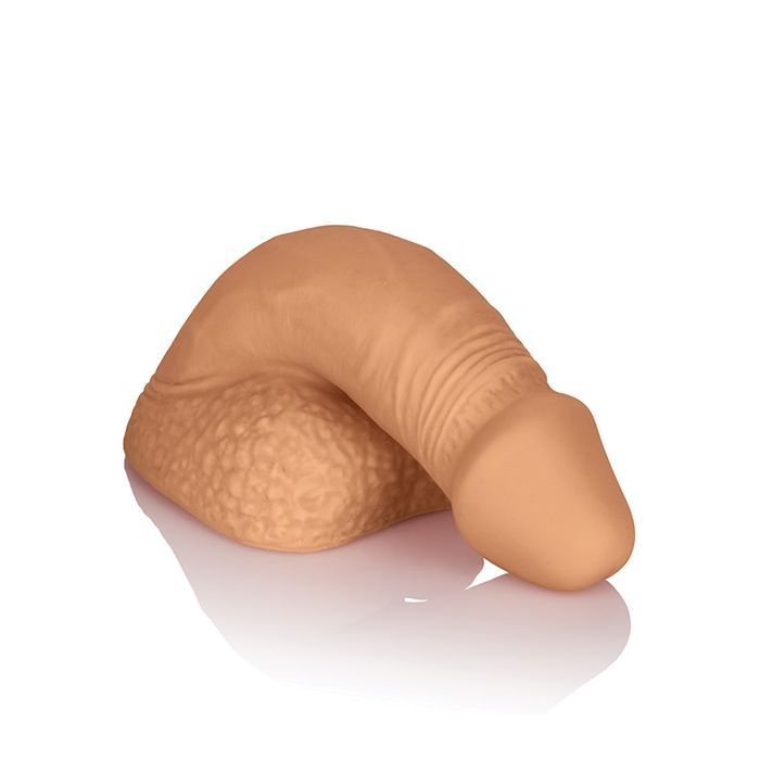 Packer Gear 5" Silicone Trans Packer Tan Adult Toy Box