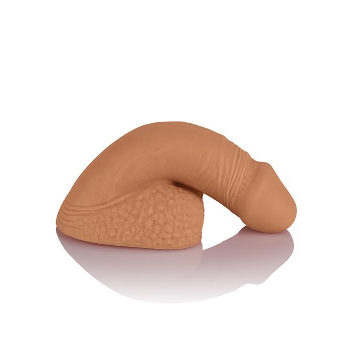 Packer Gear 5" Silicone Trans Packer Tan Adult Toy Box