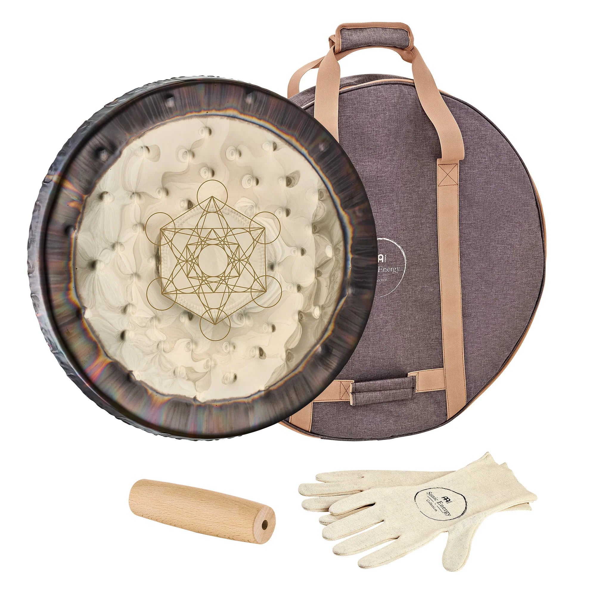 22" Soundscape Gong, Metatron's Cube Utah Energy Healing Center