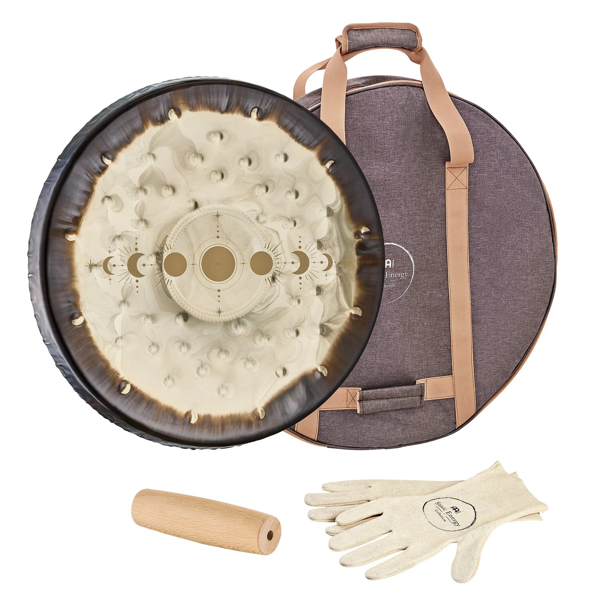 22" Soundscape Gong, Moon Phases Utah Energy Healing Center
