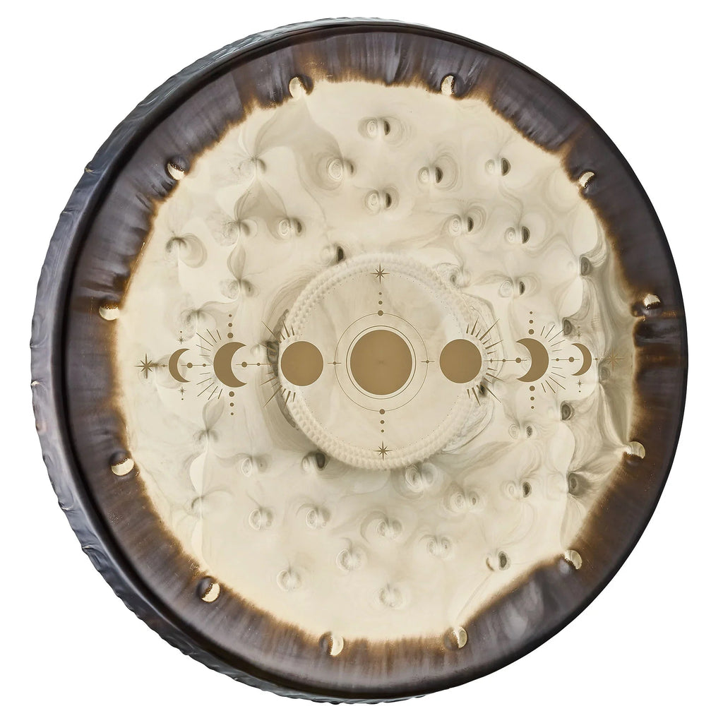 22" Soundscape Gong, Moon Phases Utah Energy Healing Center