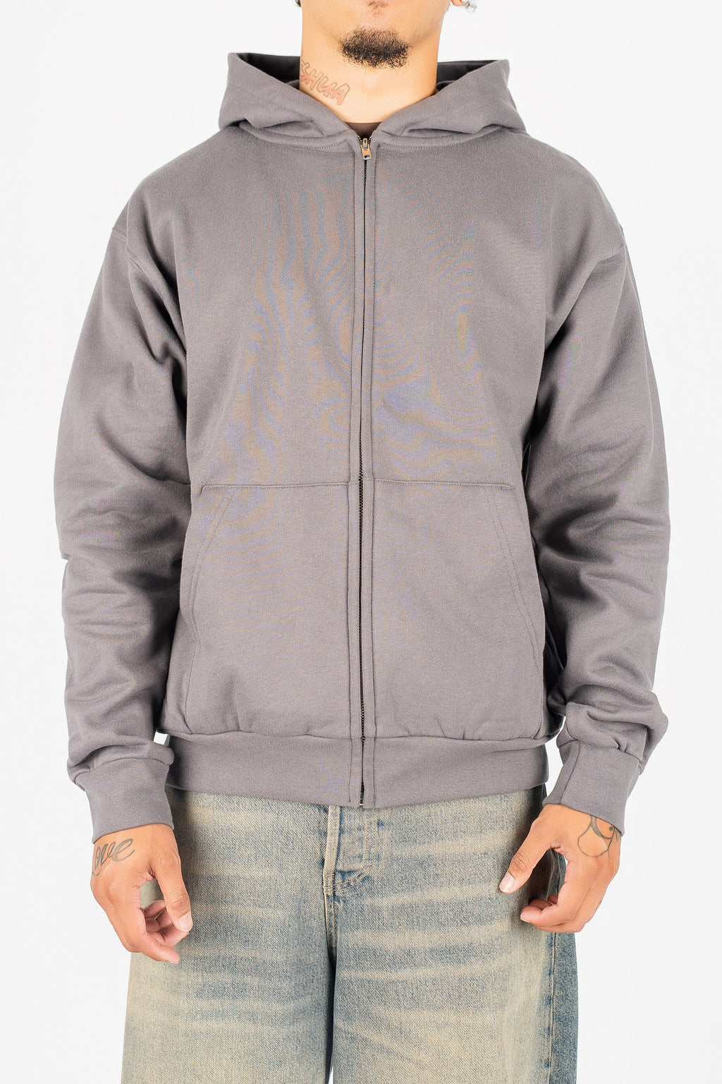 Heavyweight Boyfriend Zip Up Superline