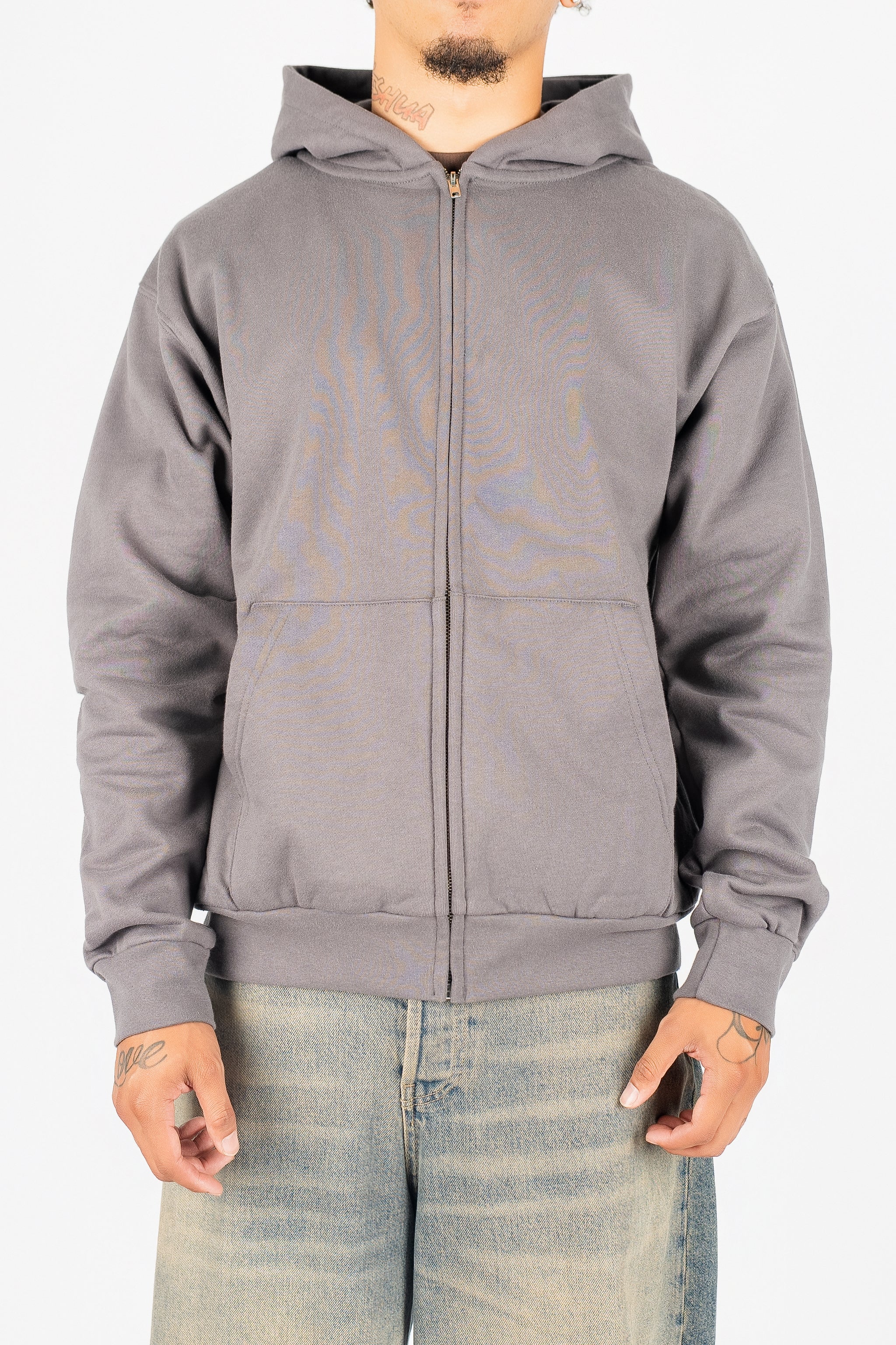Heavyweight Boyfriend Zip Up Superline