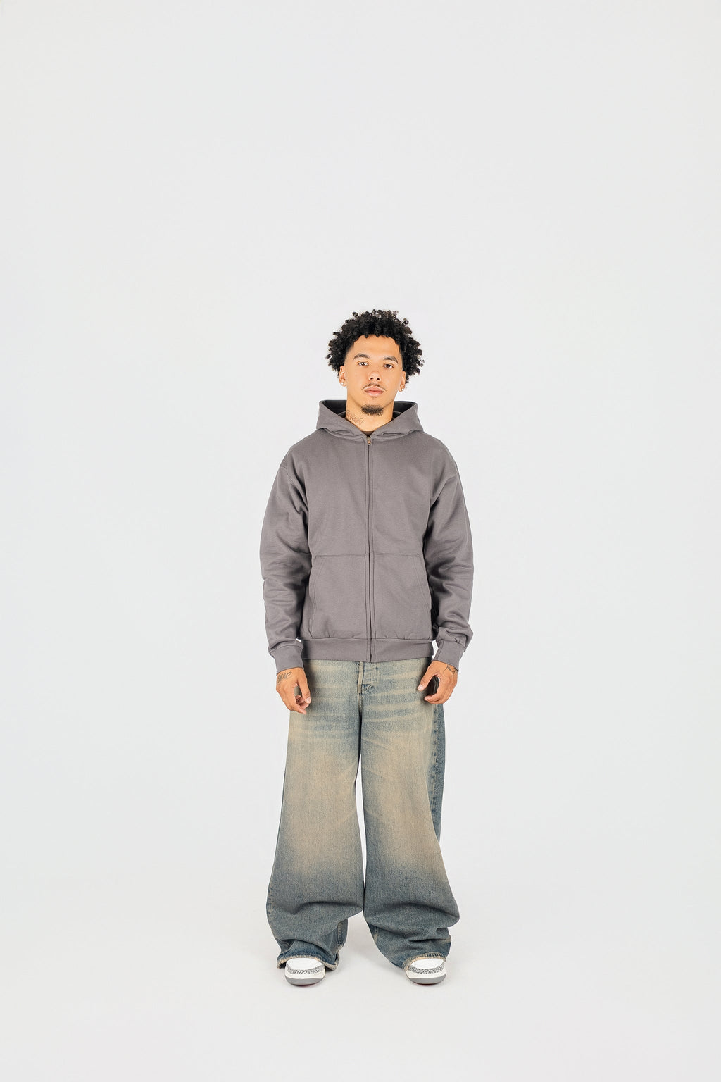 Heavyweight Boyfriend Zip Up Superline