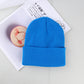 Plain knitted hat winter wool hat hat men and women warm hat