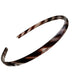 Plastic toothed non-slip headband