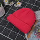Winter knitted hats, melon-shaped hats, warm woolen hats for men and women