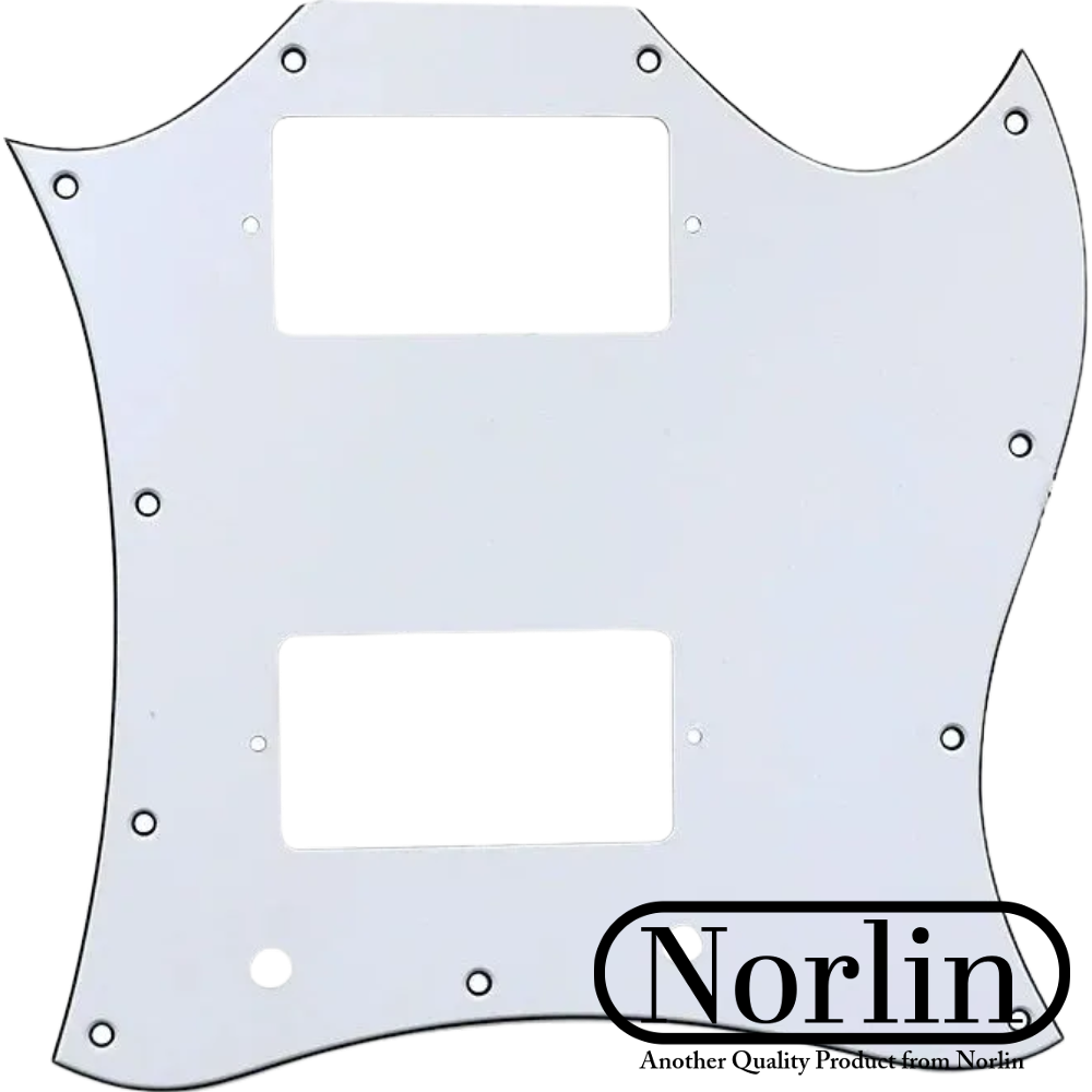 "11-Hole" Pickguard for Gibson® SG® Guitars w/ ABR-1 Bridge Posts Randy's LLC