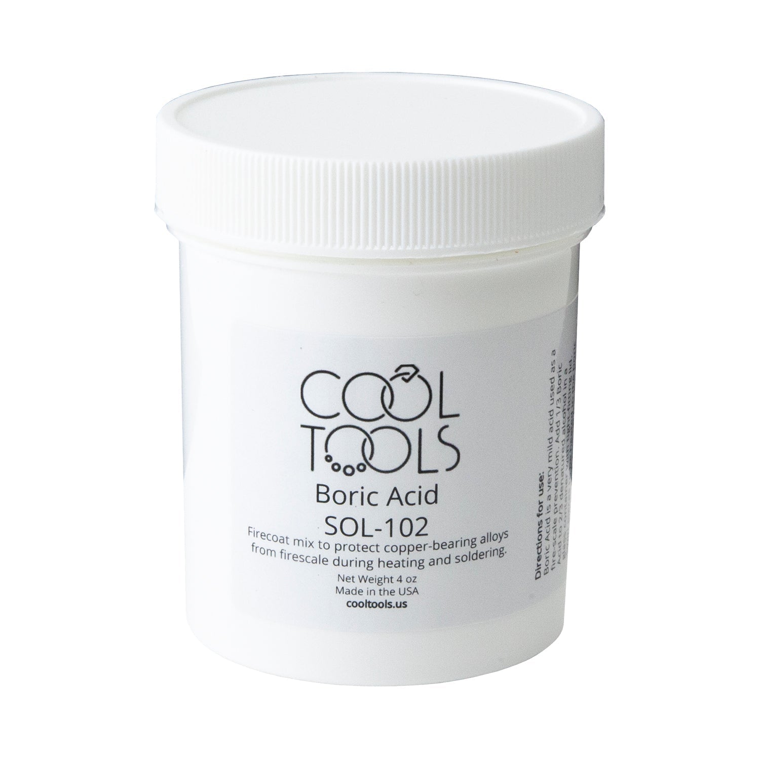Boric Acid 4 oz Cool Tools