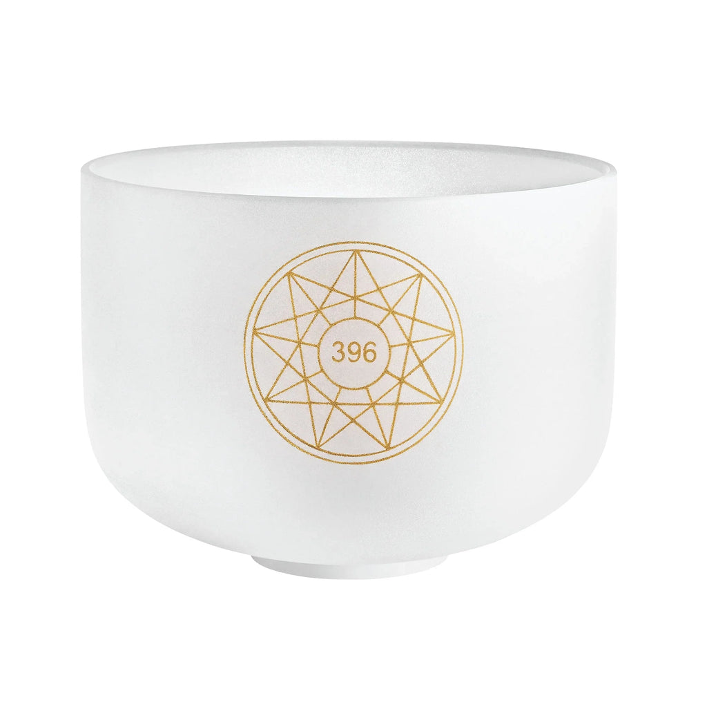 10" Solfeggio Crystal Singing Bowl, Ut 396 Hz, Note G4 Utah Energy Healing Center