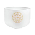 10" Solfeggio Crystal Singing Bowl, Ut 396 Hz, Note G4 Utah Energy Healing Center