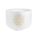 10" Solfeggio Crystal Singing Bowl, Fa 639 Hz, Note D#4 Utah Energy Healing Center