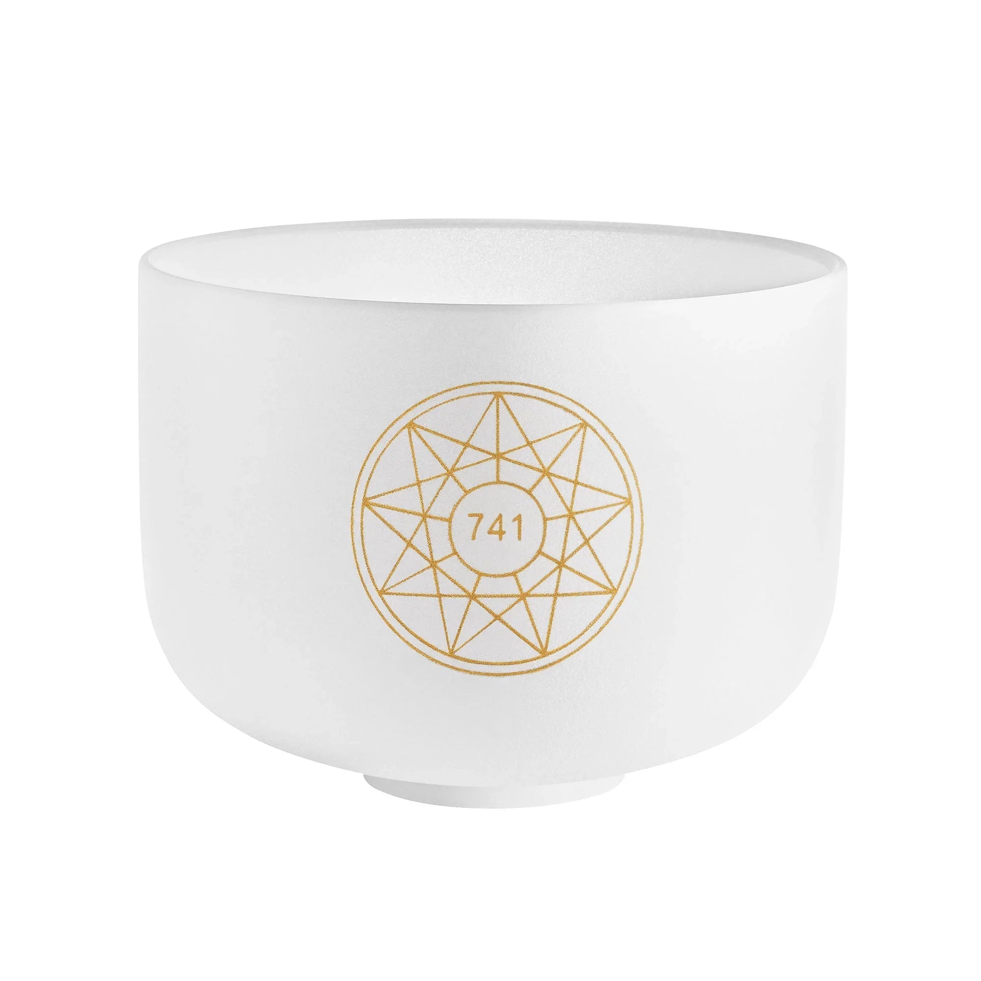 10" Solfeggio Crystal Singing Bowl, Sol 741 Hz, Note F#4 Utah Energy Healing Center
