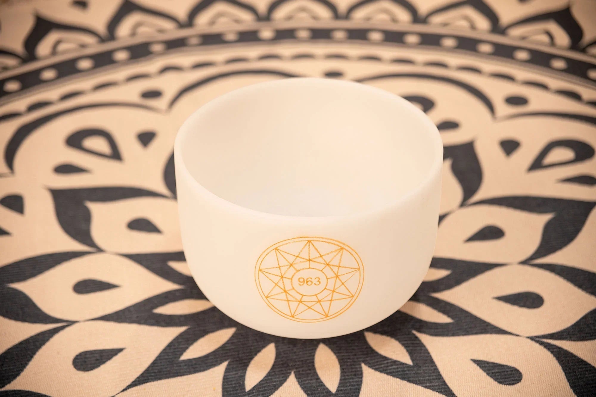 10" Solfeggio Crystal Singing Bowl, 963 Hz, Note B4 Utah Energy Healing Center