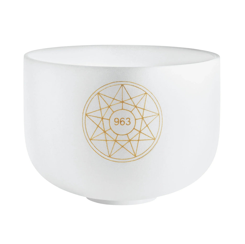 10" Solfeggio Crystal Singing Bowl, 963 Hz, Note B4 Utah Energy Healing Center