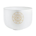 10" Solfeggio Crystal Singing Bowl, 963 Hz, Note B4 Utah Energy Healing Center