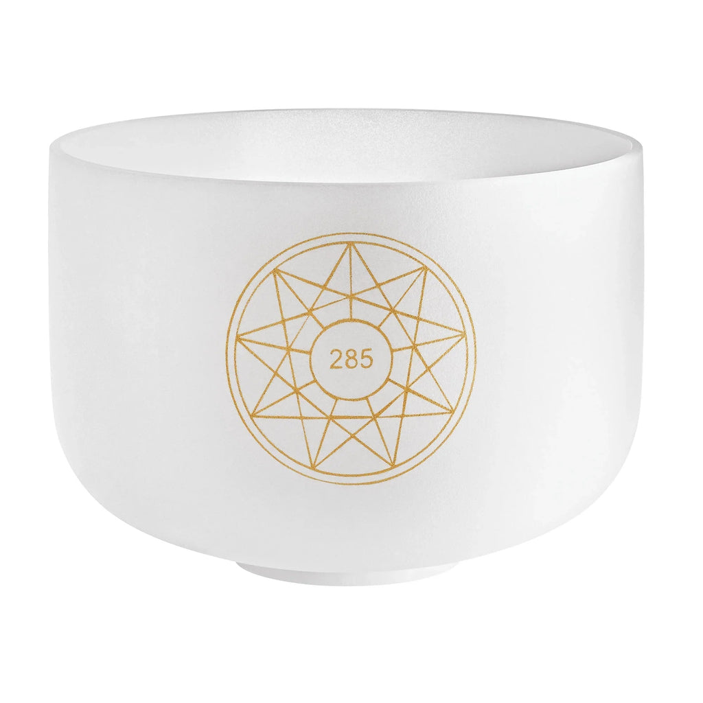 10" Solfeggio Crystal Singing Bowl, 285 Hz, Note C#4 Utah Energy Healing Center