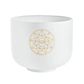 8" Solfeggio Crystal Singing Bowl, Mi 528 Hz, Note C5 Utah Energy Healing Center