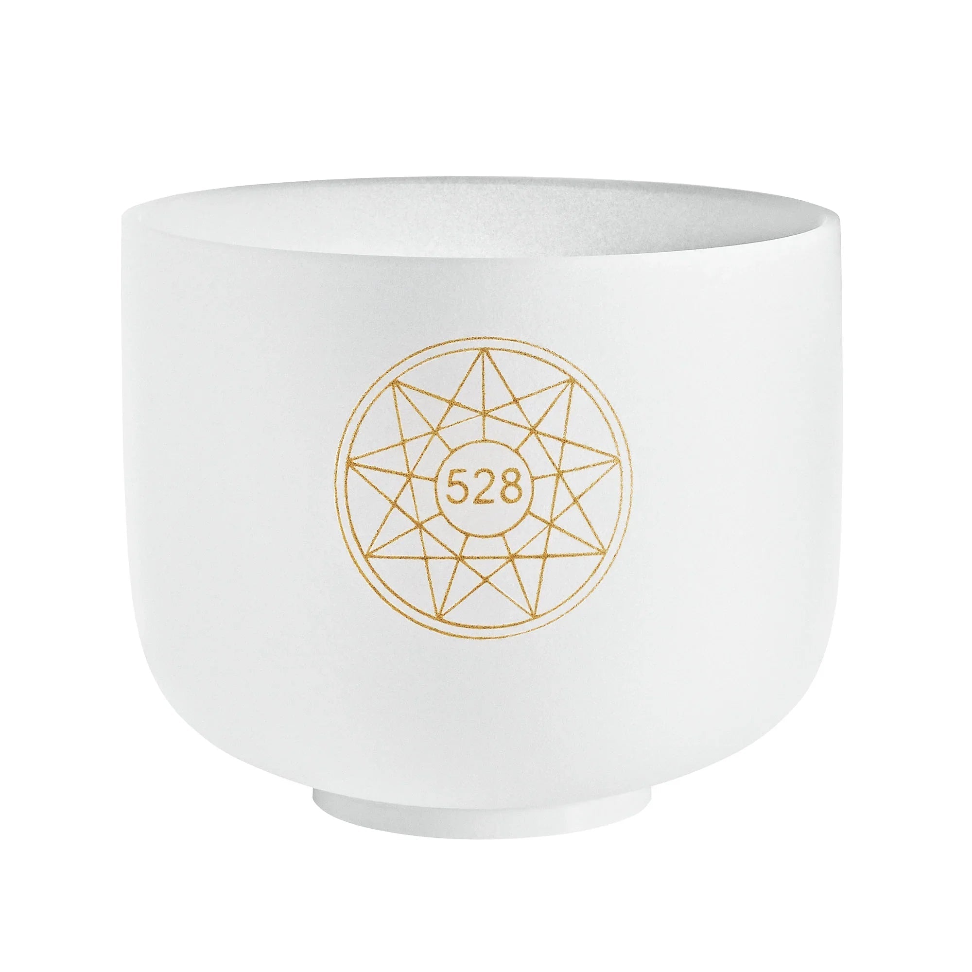 8" Solfeggio Crystal Singing Bowl, Mi 528 Hz, Note C5 Utah Energy Healing Center