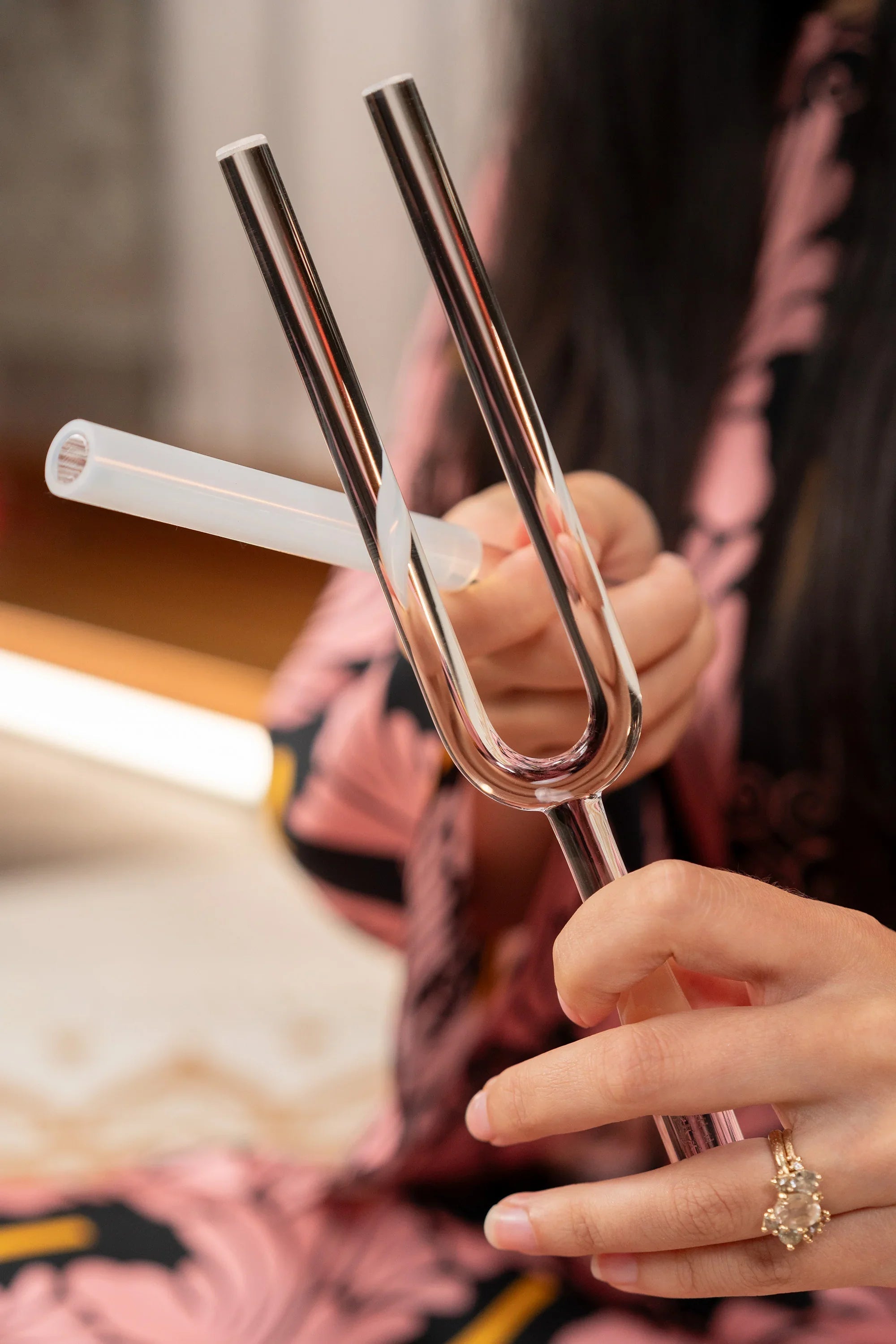 Solfeggio Crystal Tuning Fork, 528 Hz / C5 Utah Energy Healing Center