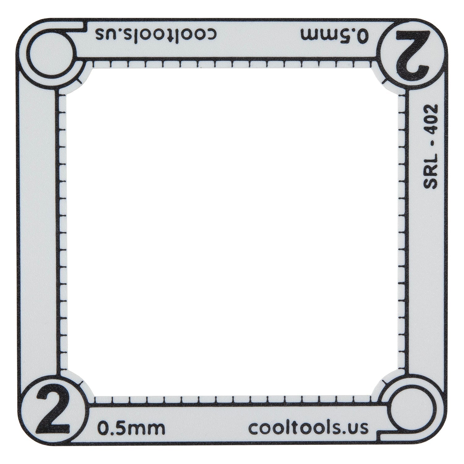 Square Clay Thickness Rolling Frames Cool Tools