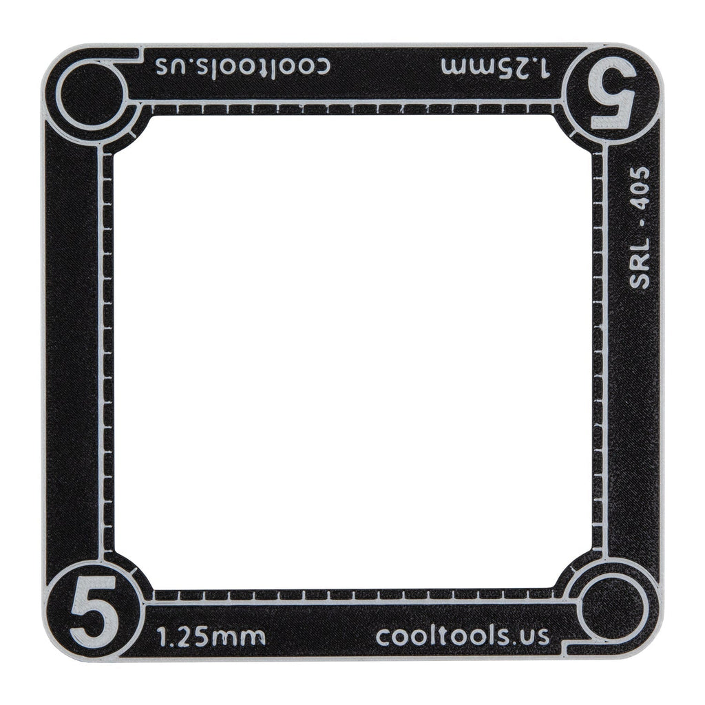Square Clay Thickness Rolling Frames Cool Tools