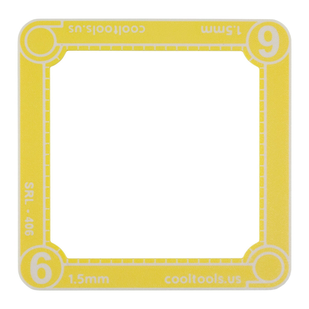 Square Clay Thickness Rolling Frames Cool Tools