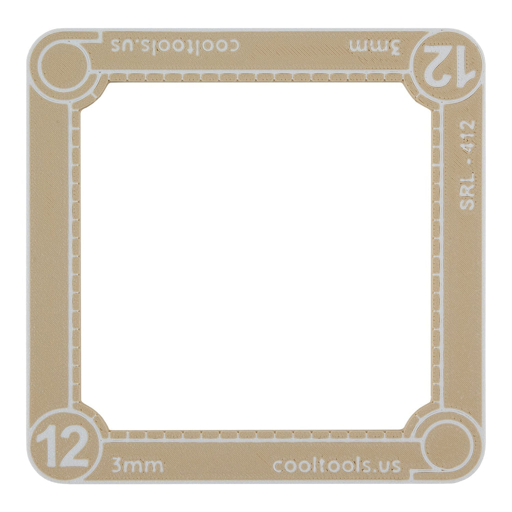 Square Clay Thickness Rolling Frames Cool Tools