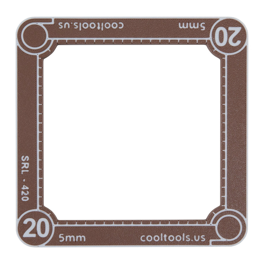 Square Clay Thickness Rolling Frames Cool Tools