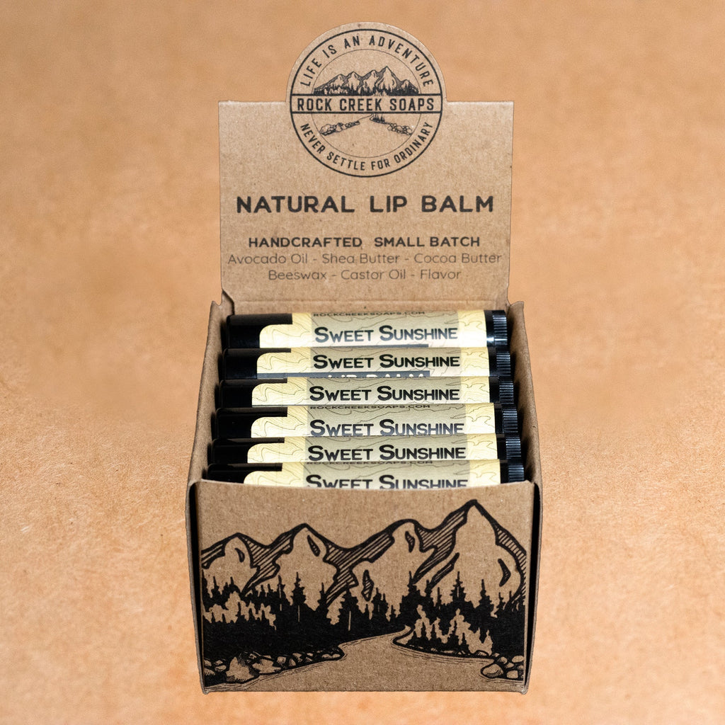LIP  BALM | Sweet Sunshine Rock Creek Soaps