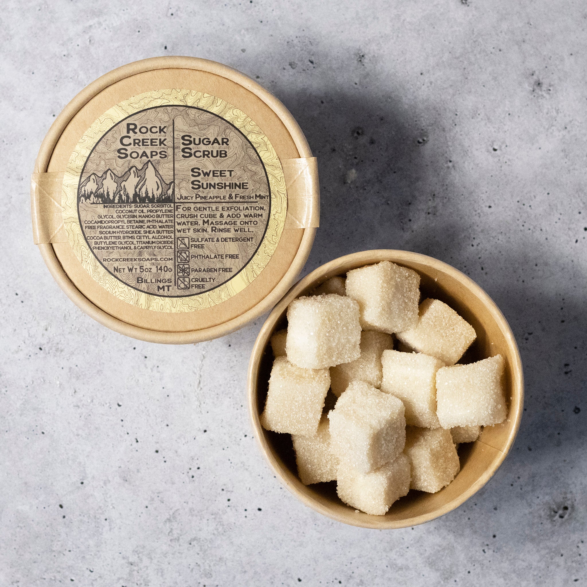 Sugar Scrub | Sweet Sunshine Rock Creek Soaps
