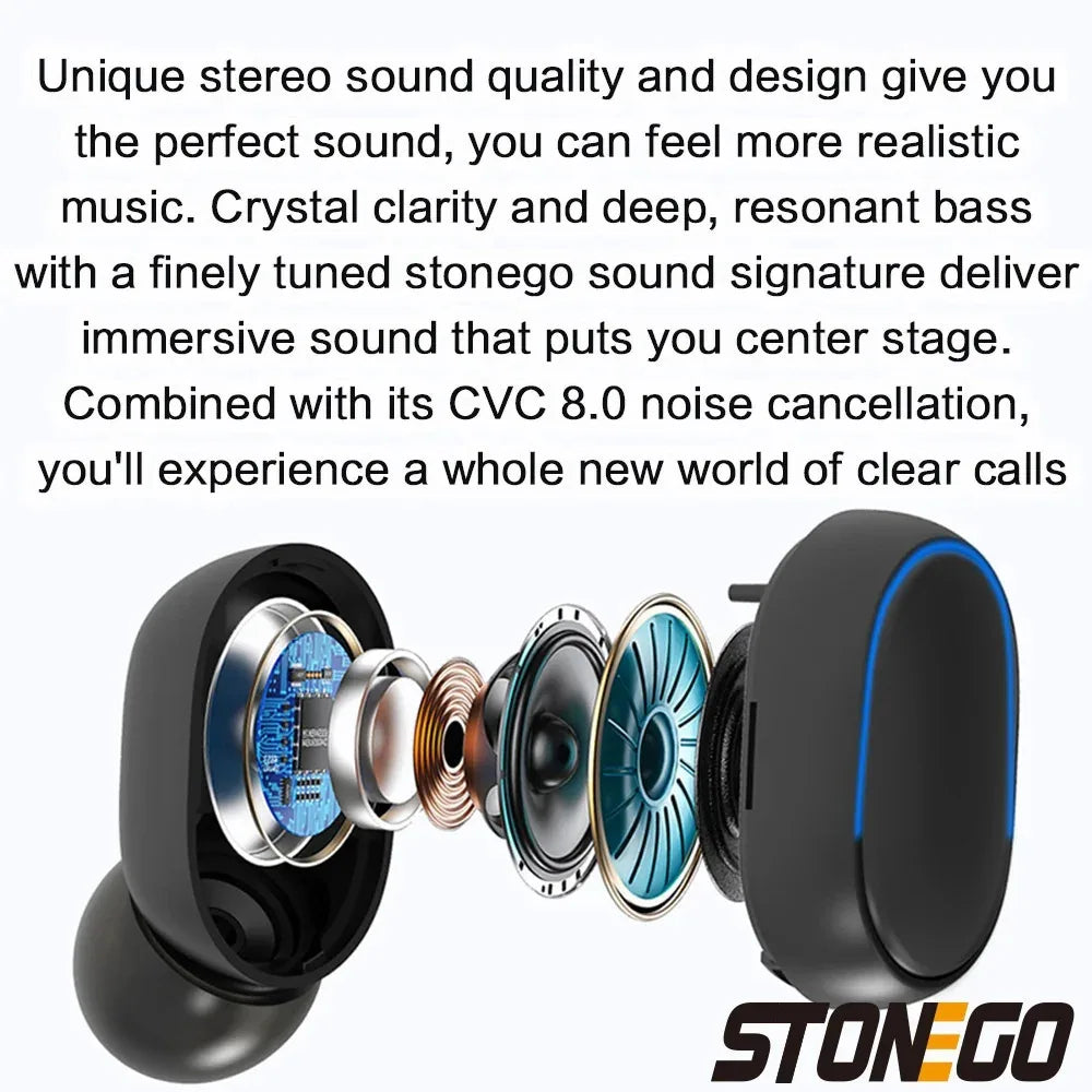 Wireless Bluetooth 5.0 Earbuds Electronics Den