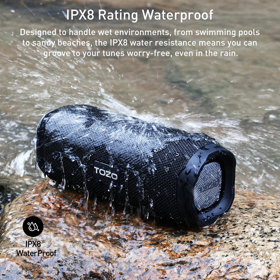 Bluetooth Speaker with Dual Drivers & Dual Bass Diaphragms Electronics Den