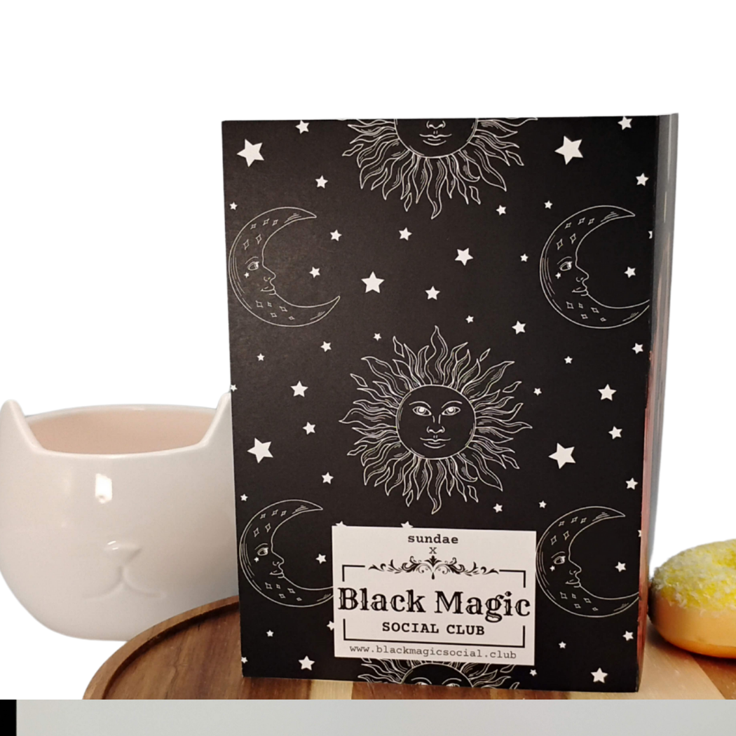 Spooky vibes | Halloween| Friendship |  Gothy Vibes | Greeting Card Black Magic Social Club