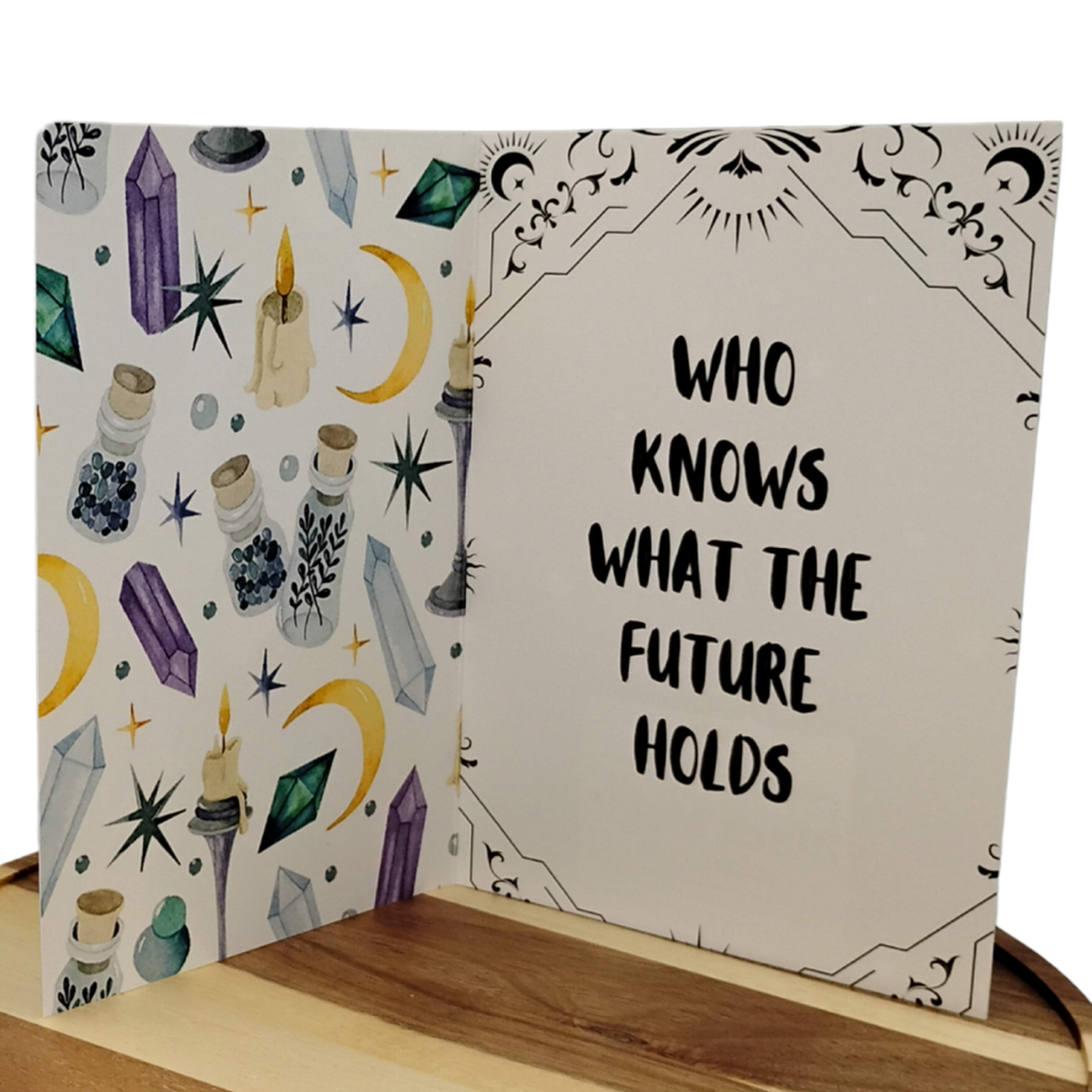 Spooky vibes | Halloween| Friendship |  Gothy Vibes | Greeting Card Black Magic Social Club