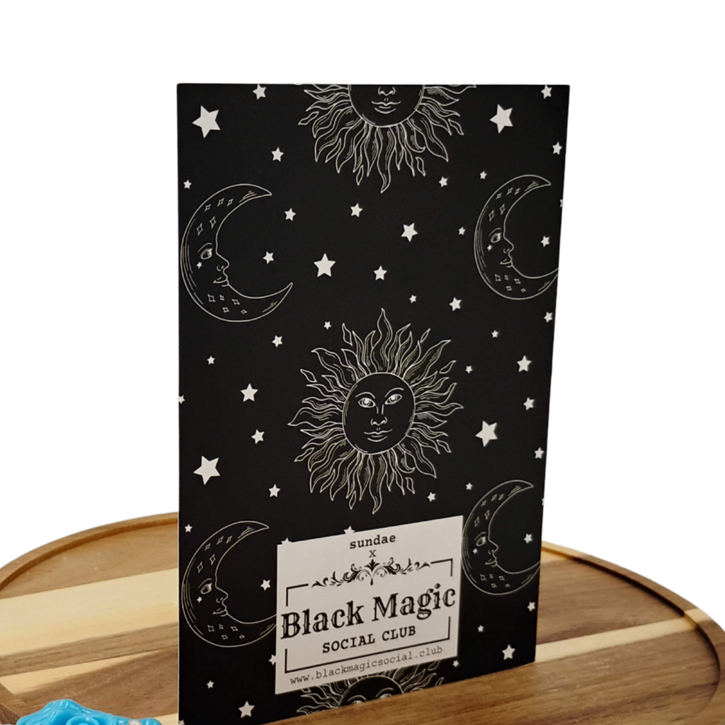 Spooky vibes | Halloween| Friendship |  Gothy Vibes | Greeting Card Black Magic Social Club