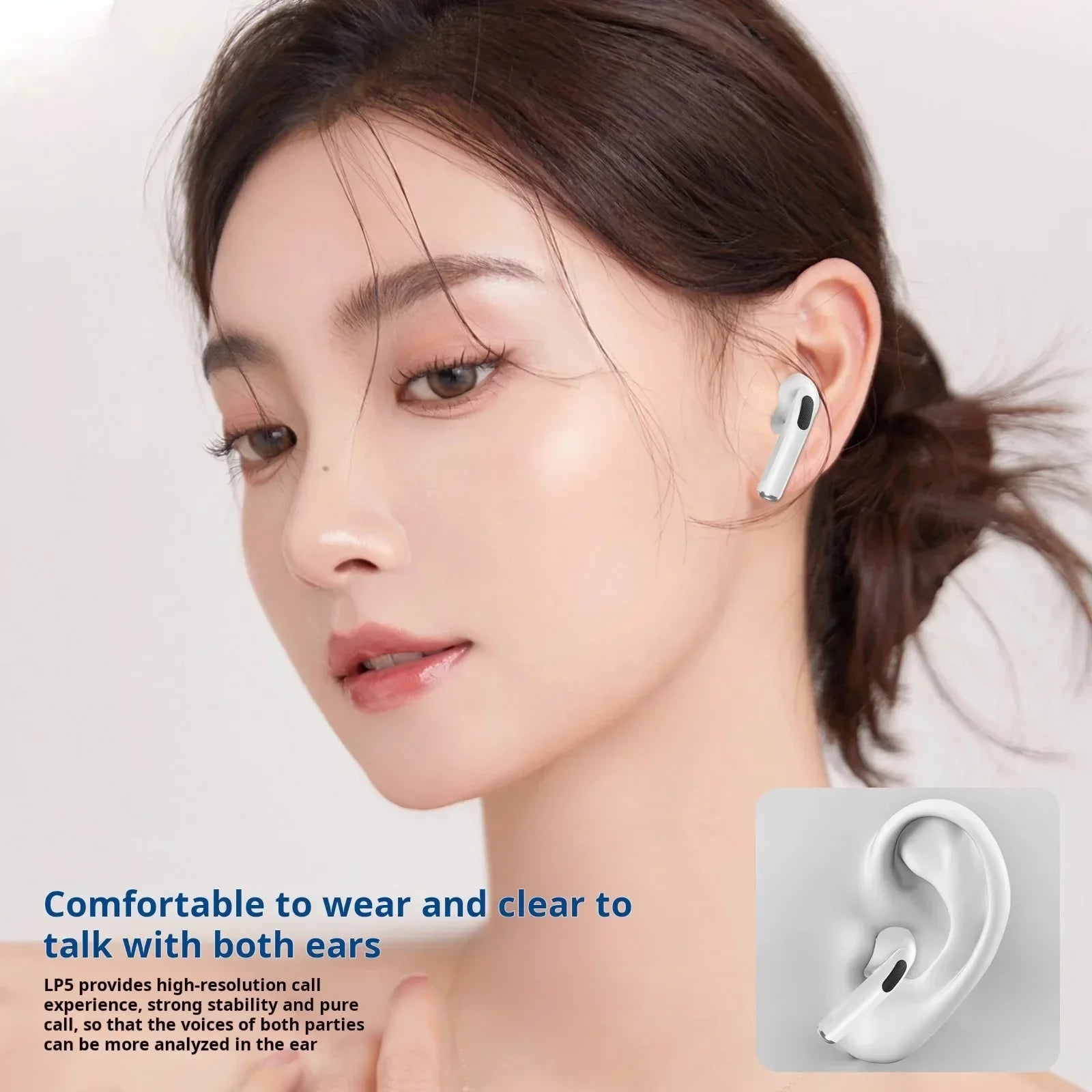 HiFi Sound Low Latency Noise Reduction Earbuds for IPhone Android Electronics Den