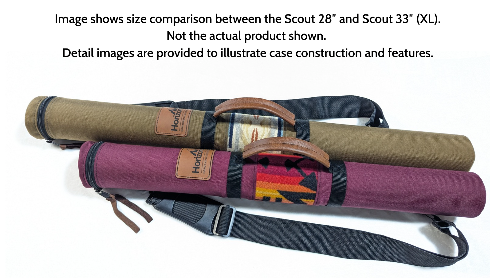 Scout XL (Tan) Native Flute Case #ISSC9 | In-Stock Case [Holds 1 flute] Horizons Flute Store