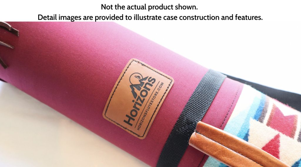 Seeker (Violet) Native Flute Case #ISSE6 | In-Stock Case [Holds 1-3 flutes] Horizons Flute Store