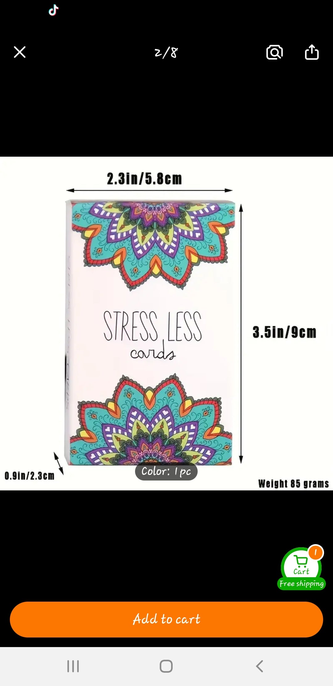 Stress Less Cards - (ADM)