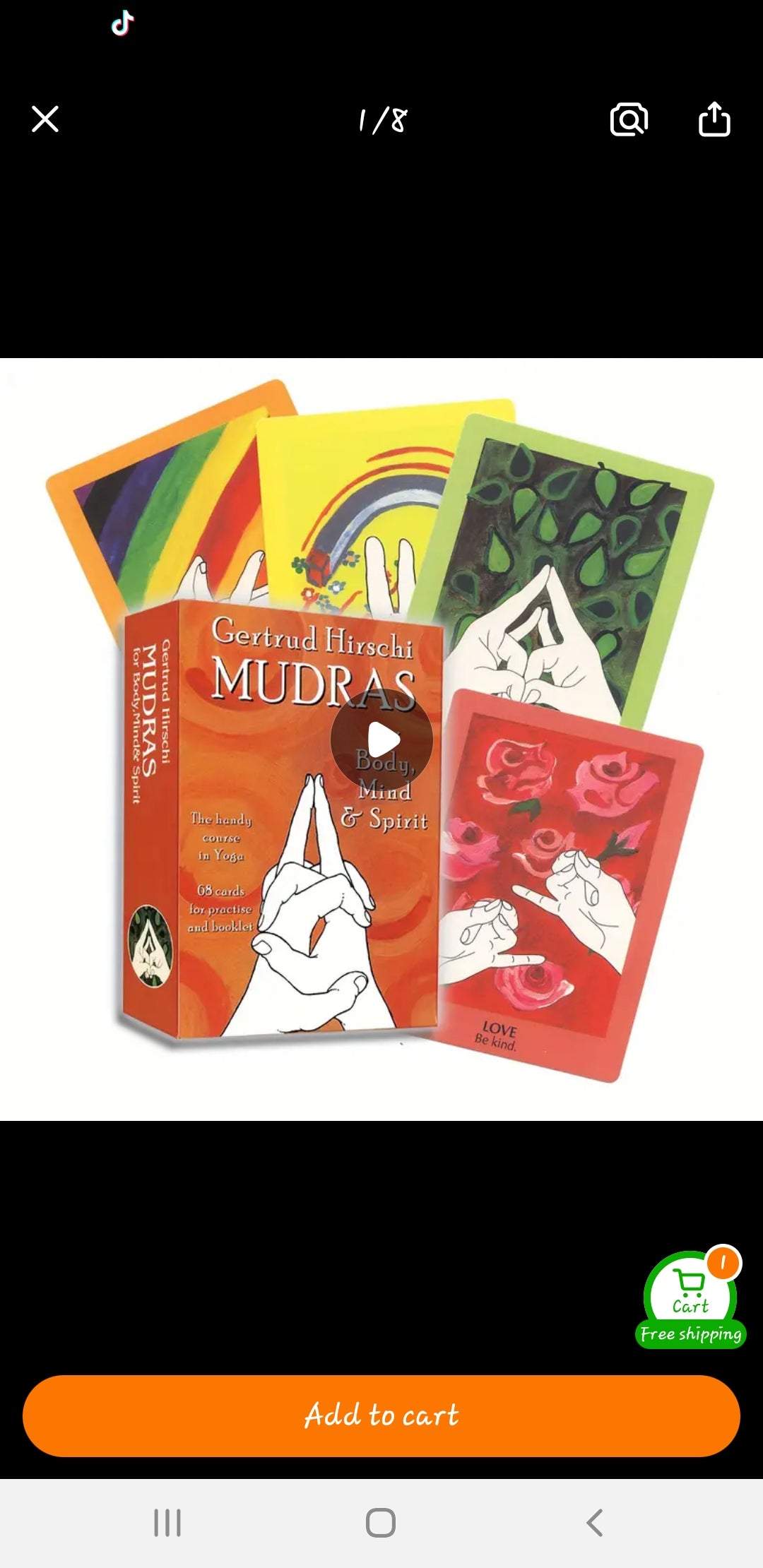 Mudras for Body, Mind, & Spirit Cards