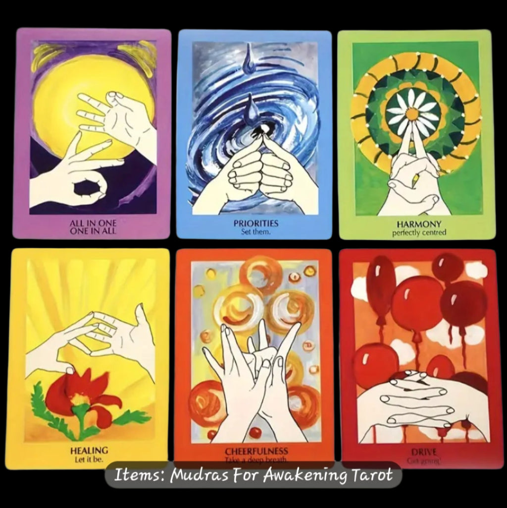 Mudras for Body, Mind, & Spirit Cards