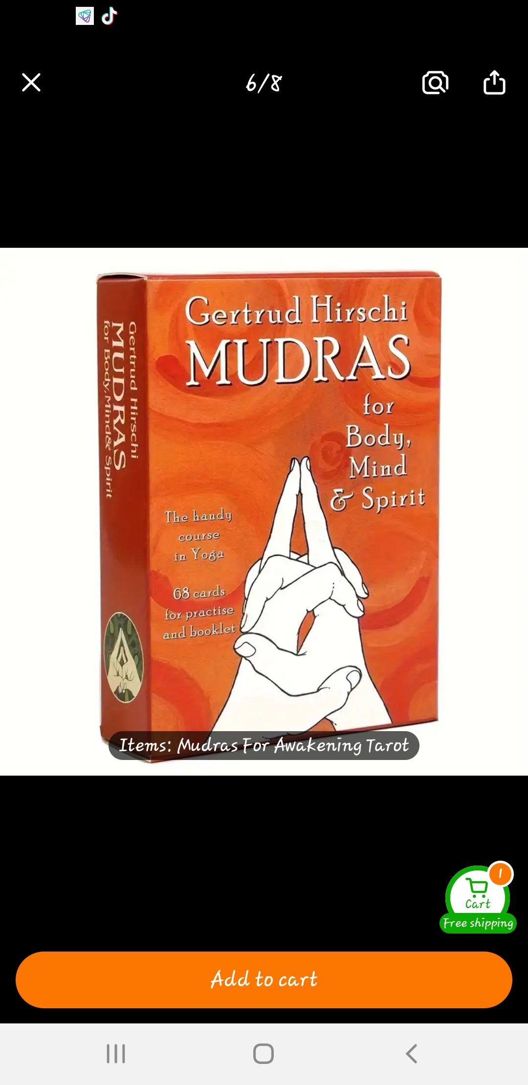 Mudras for Body, Mind, & Spirit Cards