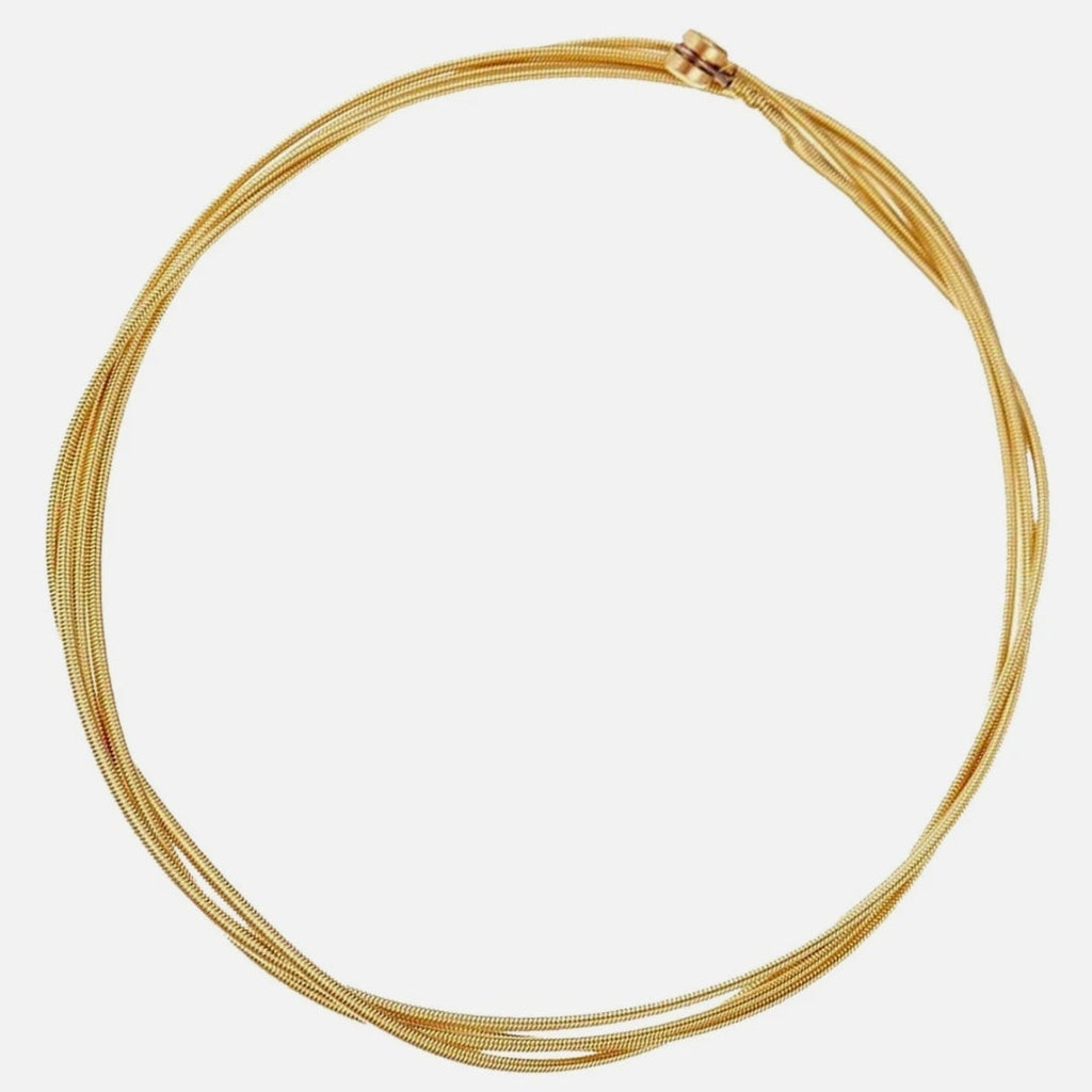 *5 Core Acoustic Guitar Strings Brass Heavy Duty Extra Light (.010–.048) High Carbon Steel Core Bright & Powerful Tone 6 String Set for All Acoustic Guitars - GS AC MindFreakArtistry
